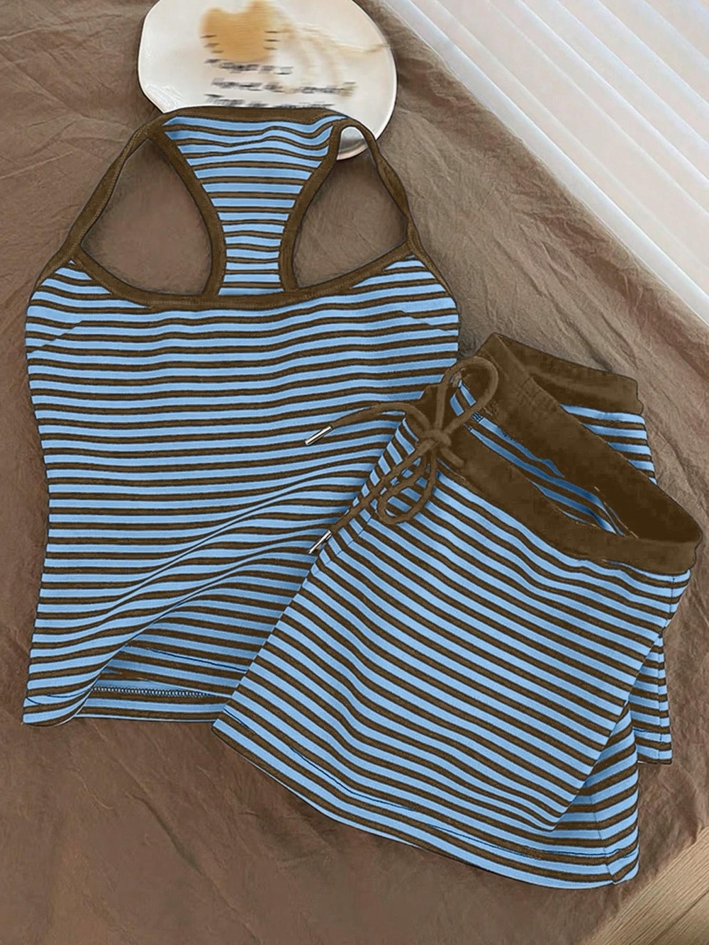 Striped Two-Piece Set